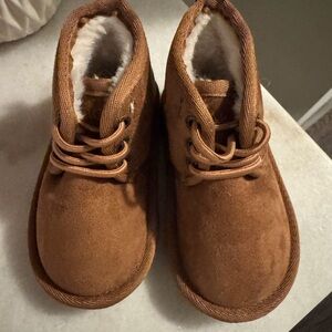 Nautica Brown Kids Boots